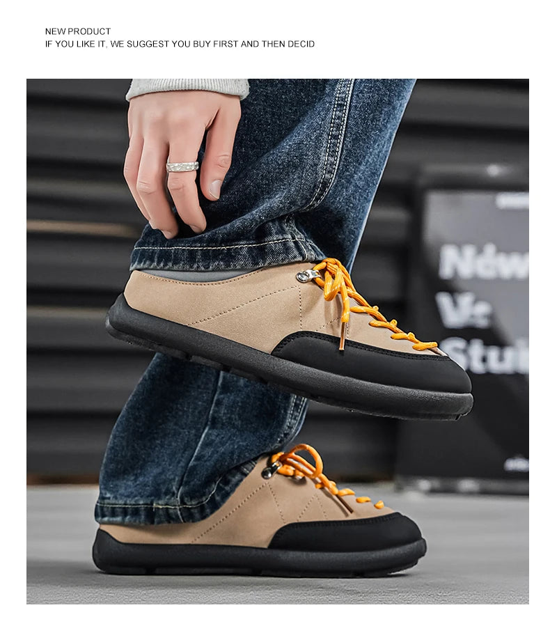 Men's Backless Slip-On Casual Sports Shoes | Comfortable & Stylish