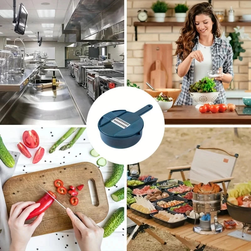 9-in-1 Vegetable Cutter | Multi-Functional Slicer & Grater