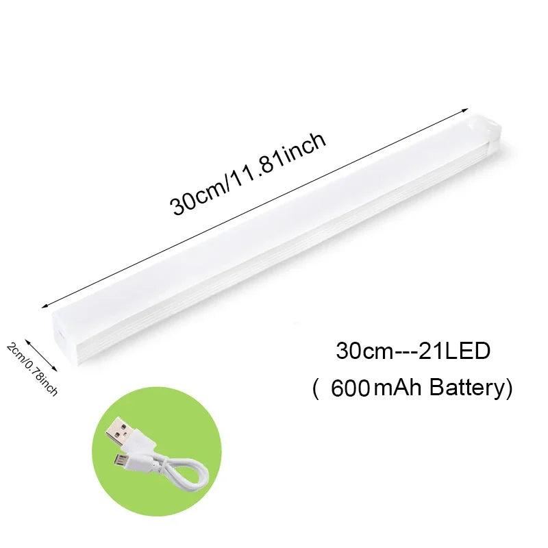 Luz LED Inalámbrica con Sensor de Movimiento | Luz Nocturna Recargable para el Hogar