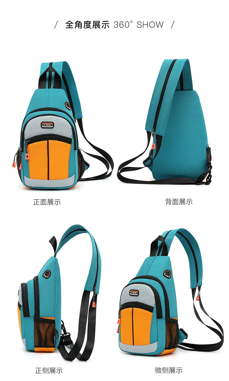 Women's Multifunctional Crossbody Bag | Waterproof Oxford Fabric