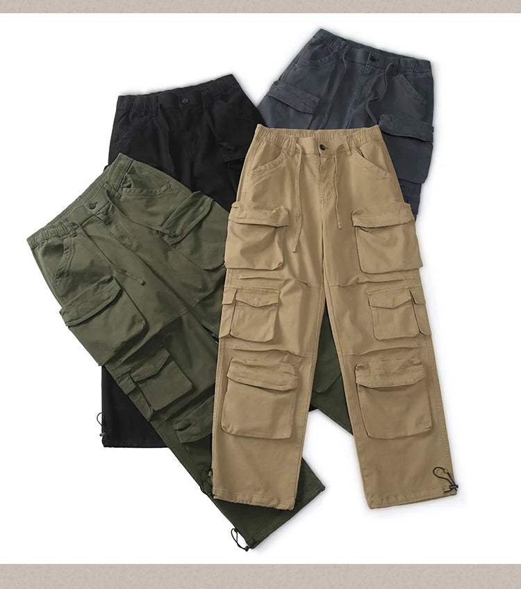 Versatile Men's Cargo Jogger Pants for Outdoor Adventures