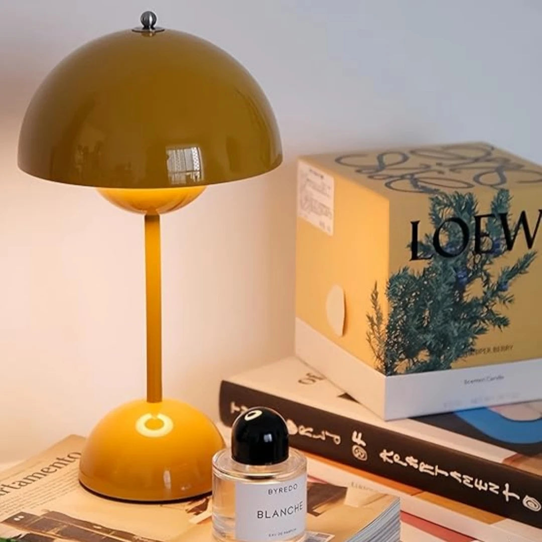 Modern Mushroom Night Light | Touch Color Changing Bedside Lamp