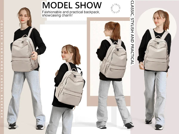 Women’s Short Distance Travel Backpack | Ideal for School & Travel