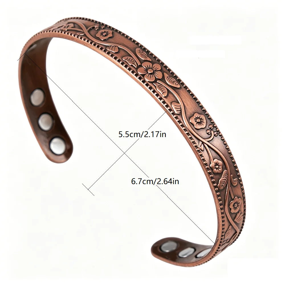 Unisex Vintage Healing Jewelry | Celtic Knot Magnetic Bracelet Set