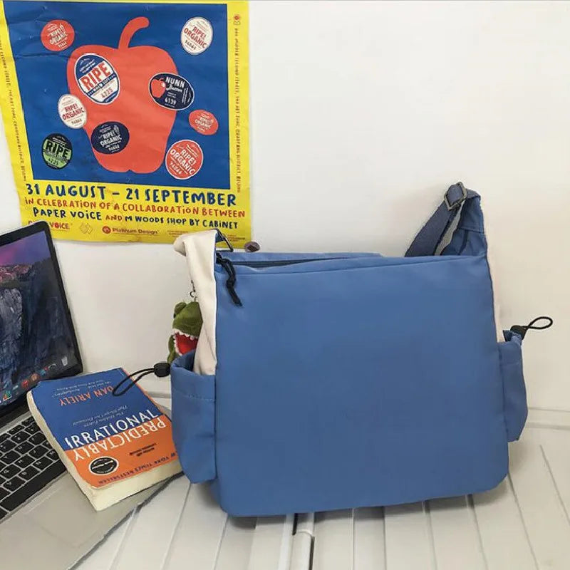 Bandolera de hombre moderna de gran capacidad | Ideal para estudiantes