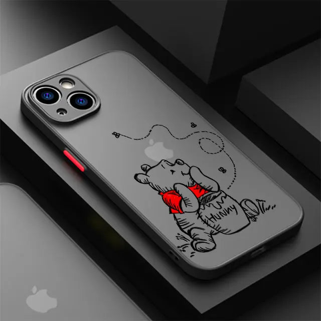 Funda de iPhone Bonita | Carcasa Mate de Lujo a Prueba de Golpes para Protección