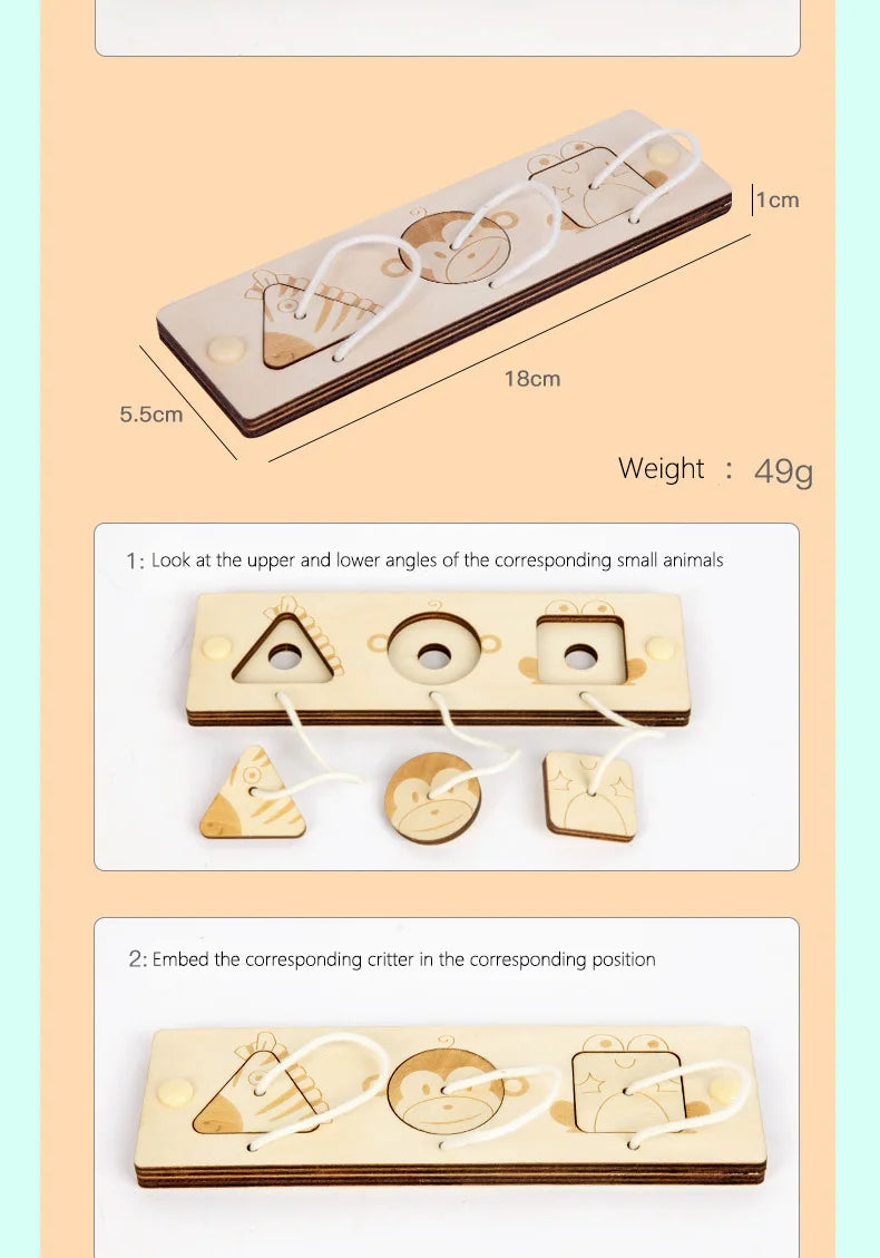 Montessori Busy Board Accessories | DIY Educational Playset