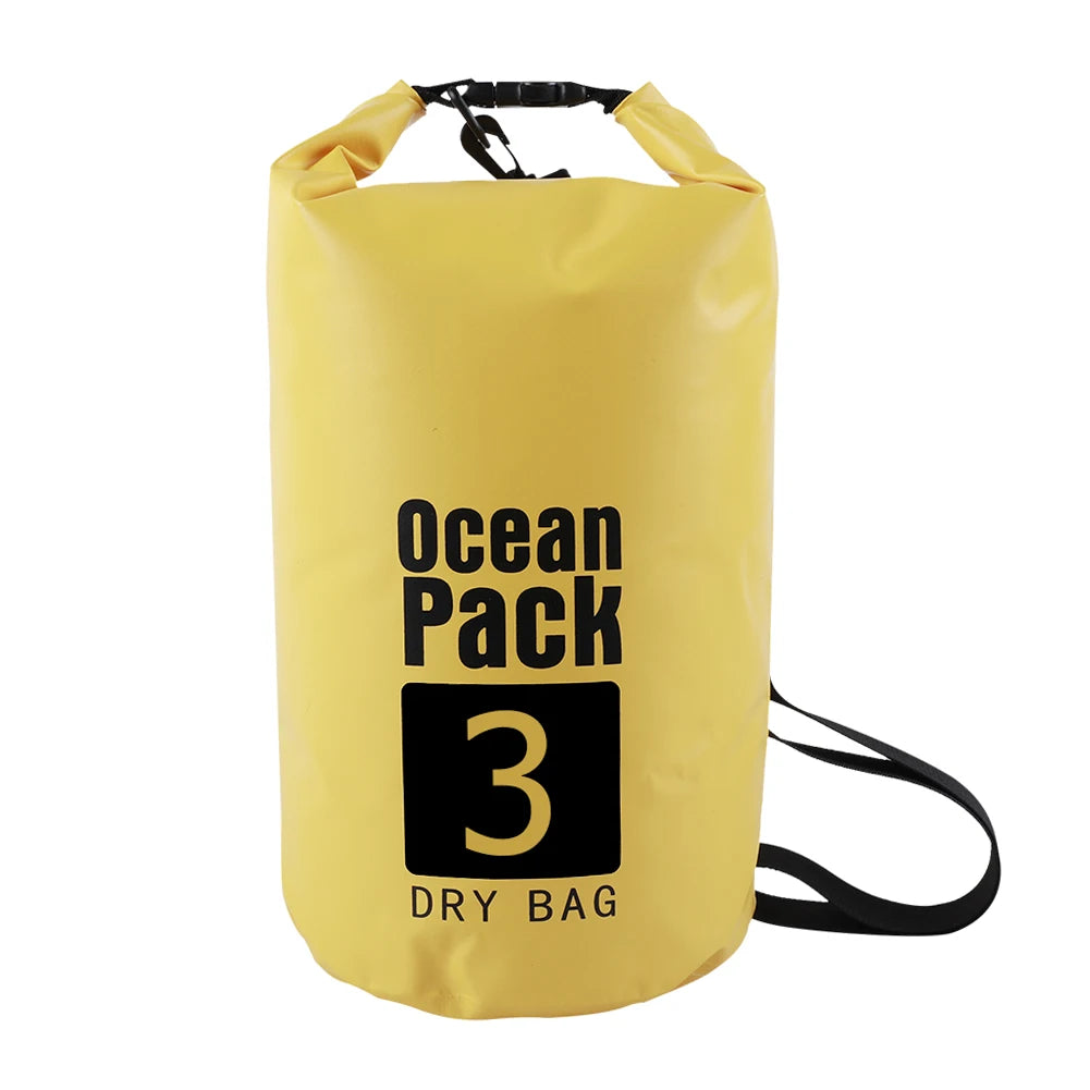 Waterproof Dry Bag - Ideal for Rafting, Kayaking & Boating