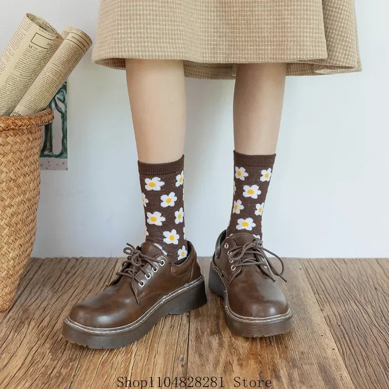 Fashionable Cotton Socks for Autumn & Winter | Warm & Cozy Style