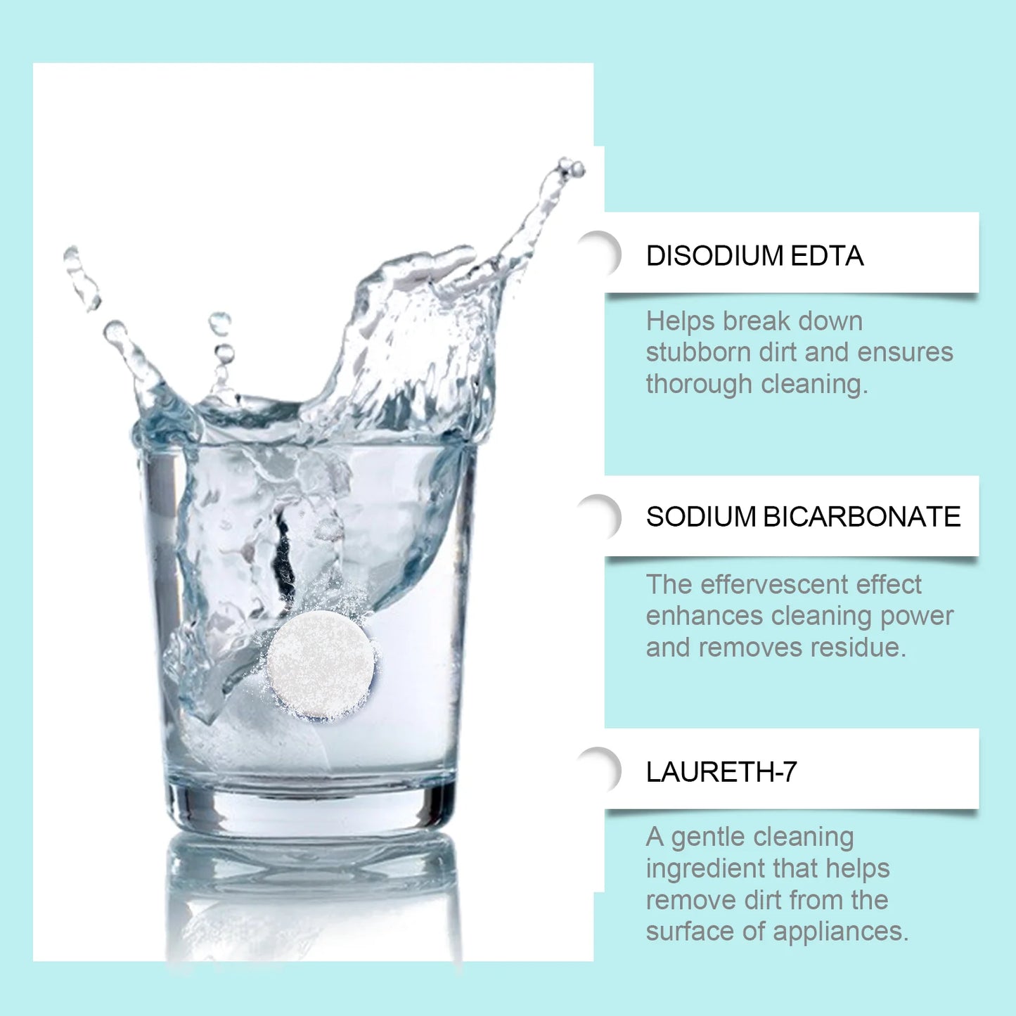 Denture & Retainer Cleansing Tablets | Deep Clean & Gentle Care