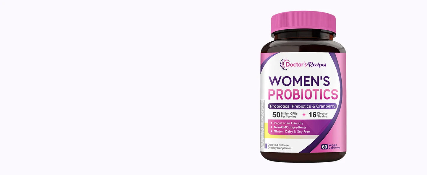 Daily Women's Probiotic Supplement | 60 Caps for Gut Health