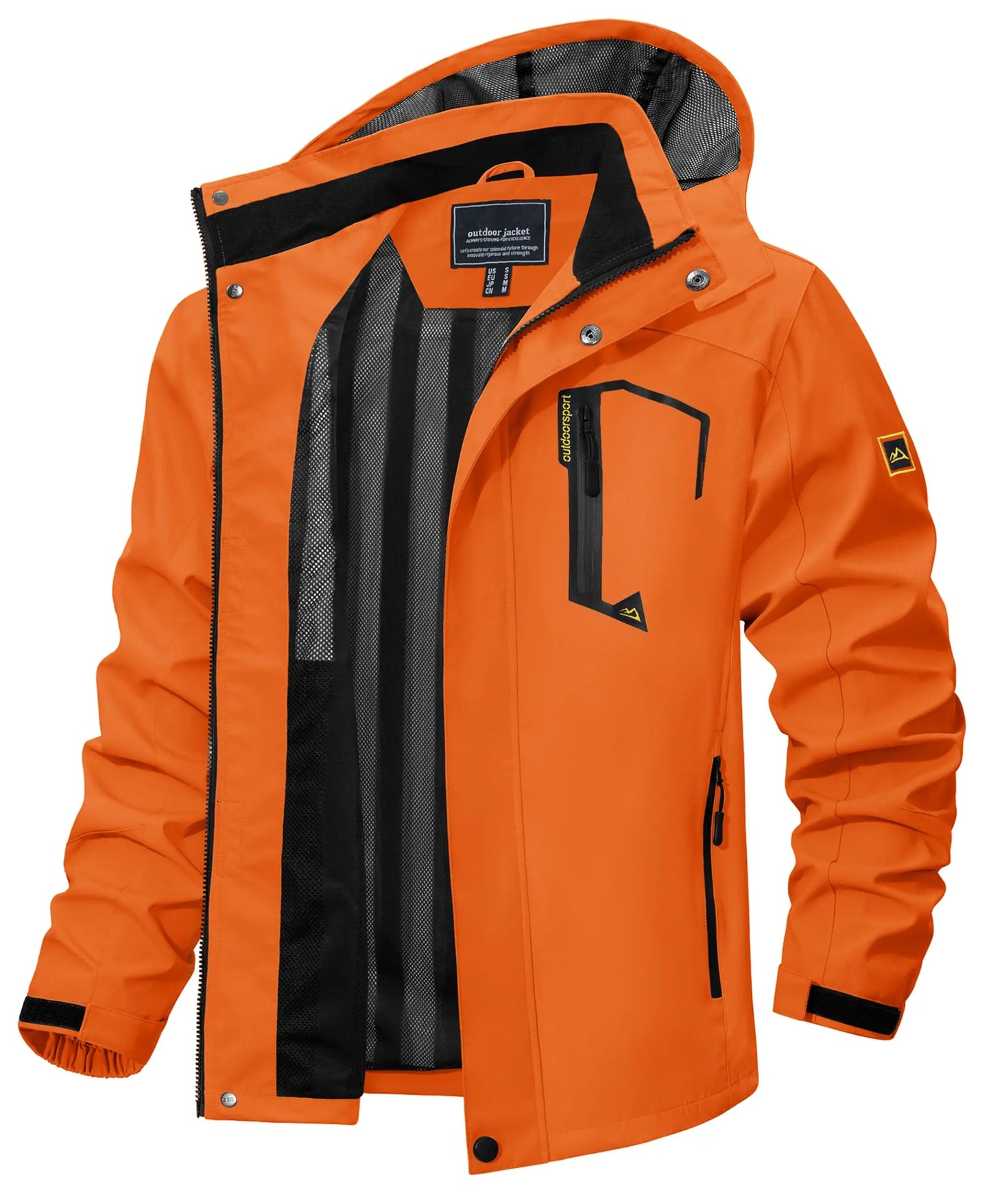 Chaqueta Impermeable Ligera para Hombre | Cortavientos Versátil para Exteriores