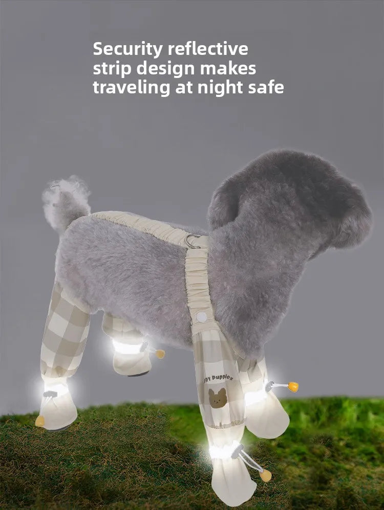 Reflective Anti-Slip Dog Jumpsuit | Dustproof Pet Pants
