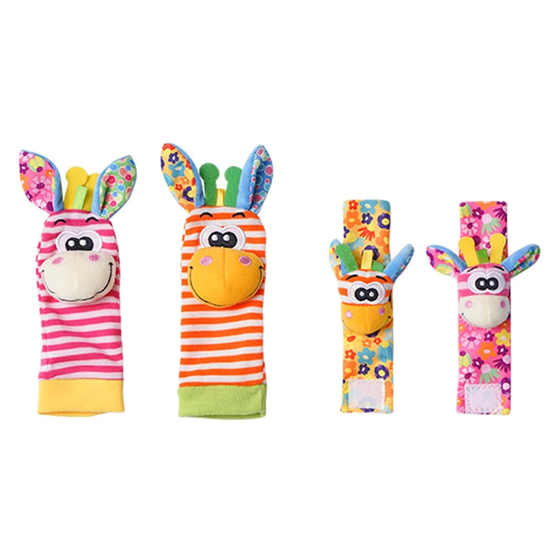 Cute Baby Rattle Socks Set for Infants | Fun and Safe Toys