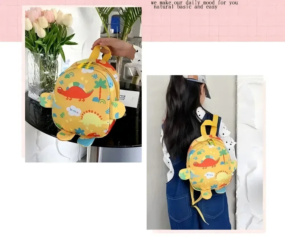 Cute Cartoon Dinosaur Baby Backpacks for Kids | Adjustable & Fun