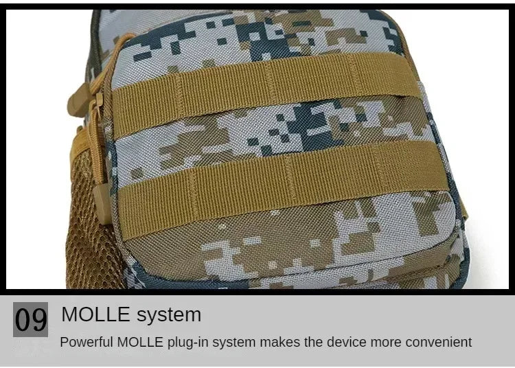 Men's Tactical Shoulder Bag | Versatile Outdoor Hiking Backpack