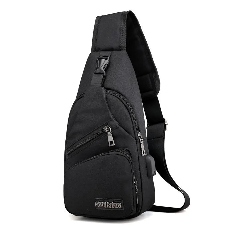 Men's One Shoulder Crossbody Bag | Large Capacity Outdoor Sports