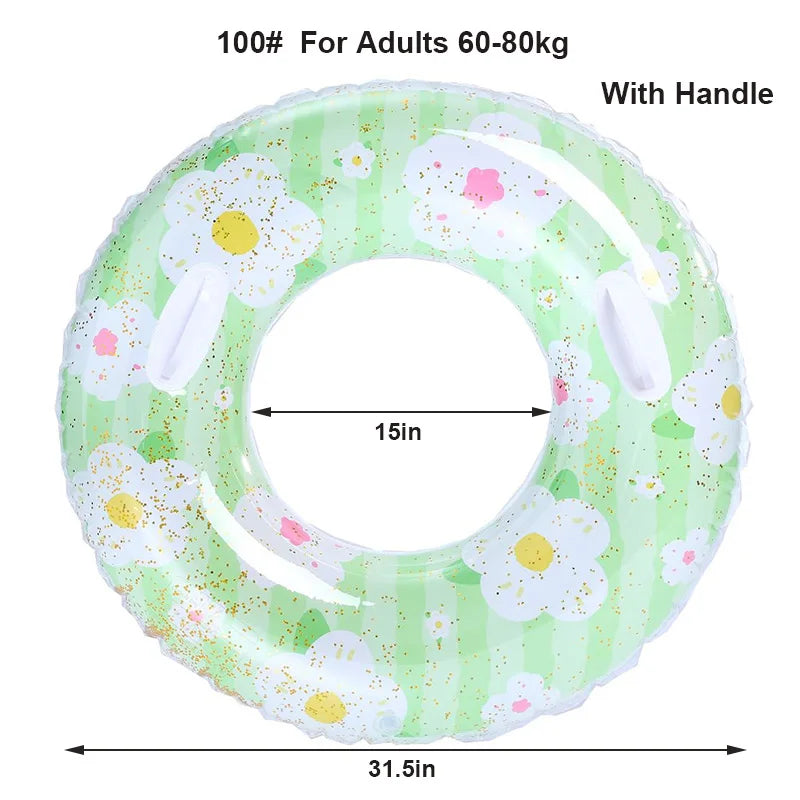 Watermelon Swim Tube | Fun Inflatable Pool Float for Summer