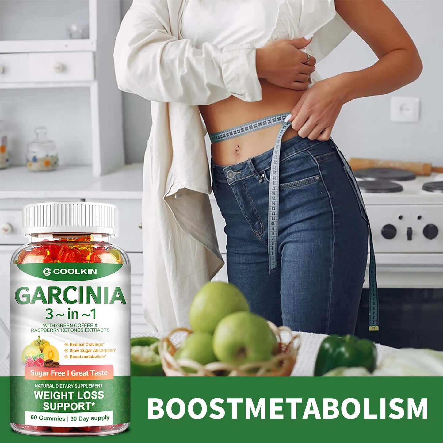 Garcinia Cambogia Gummies | Weight Management & Fat Burner