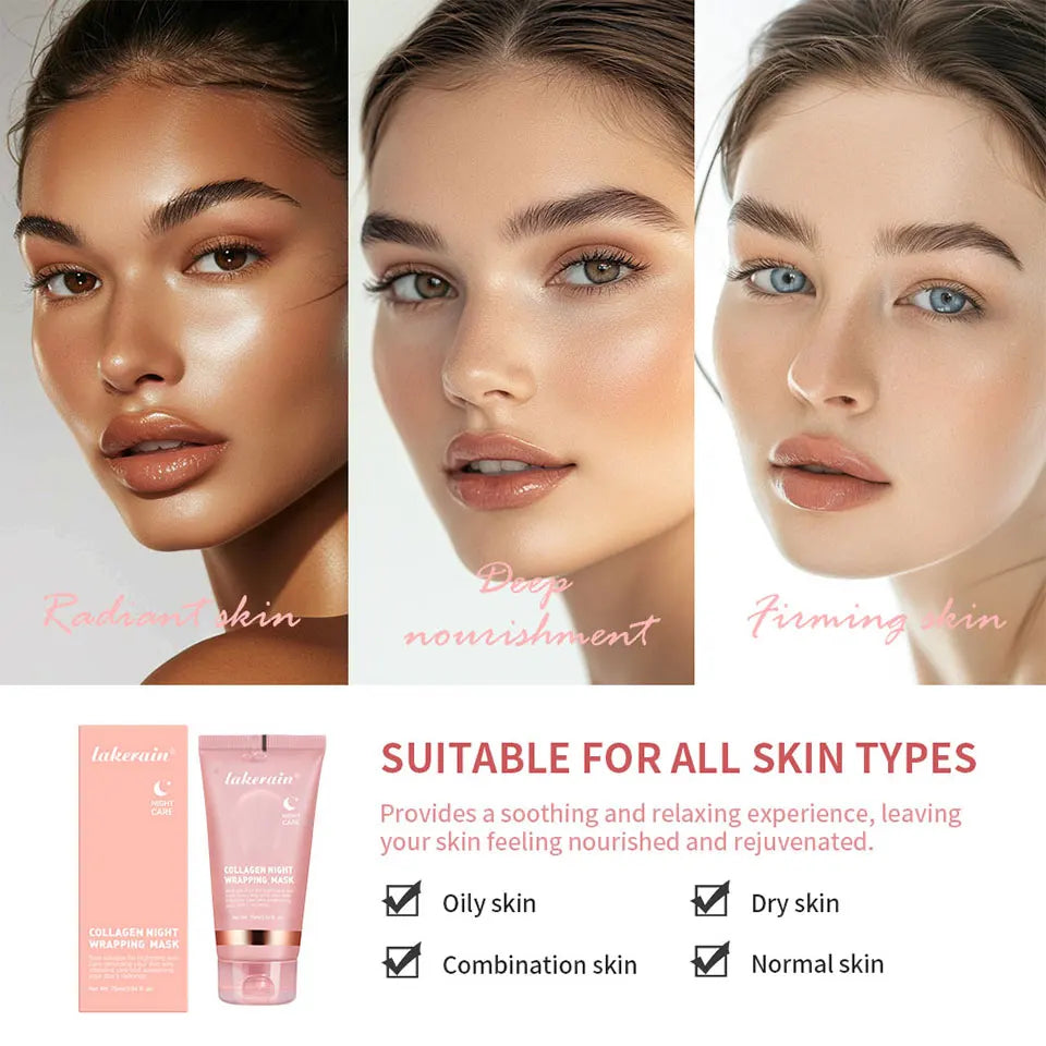 Collagen Night Wrapping Mask | Boost Elasticity & Hydration