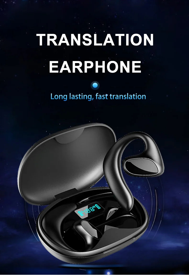 Wireless Language Translator Earbuds | High Accuracy & 144 Languages