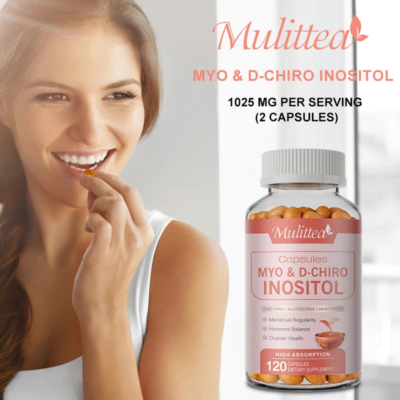 Inositol Capsules for Hair Growth & Hormonal Balance