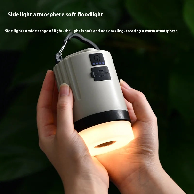 Linterna de camping LED recargable | Luz de emergencia portátil