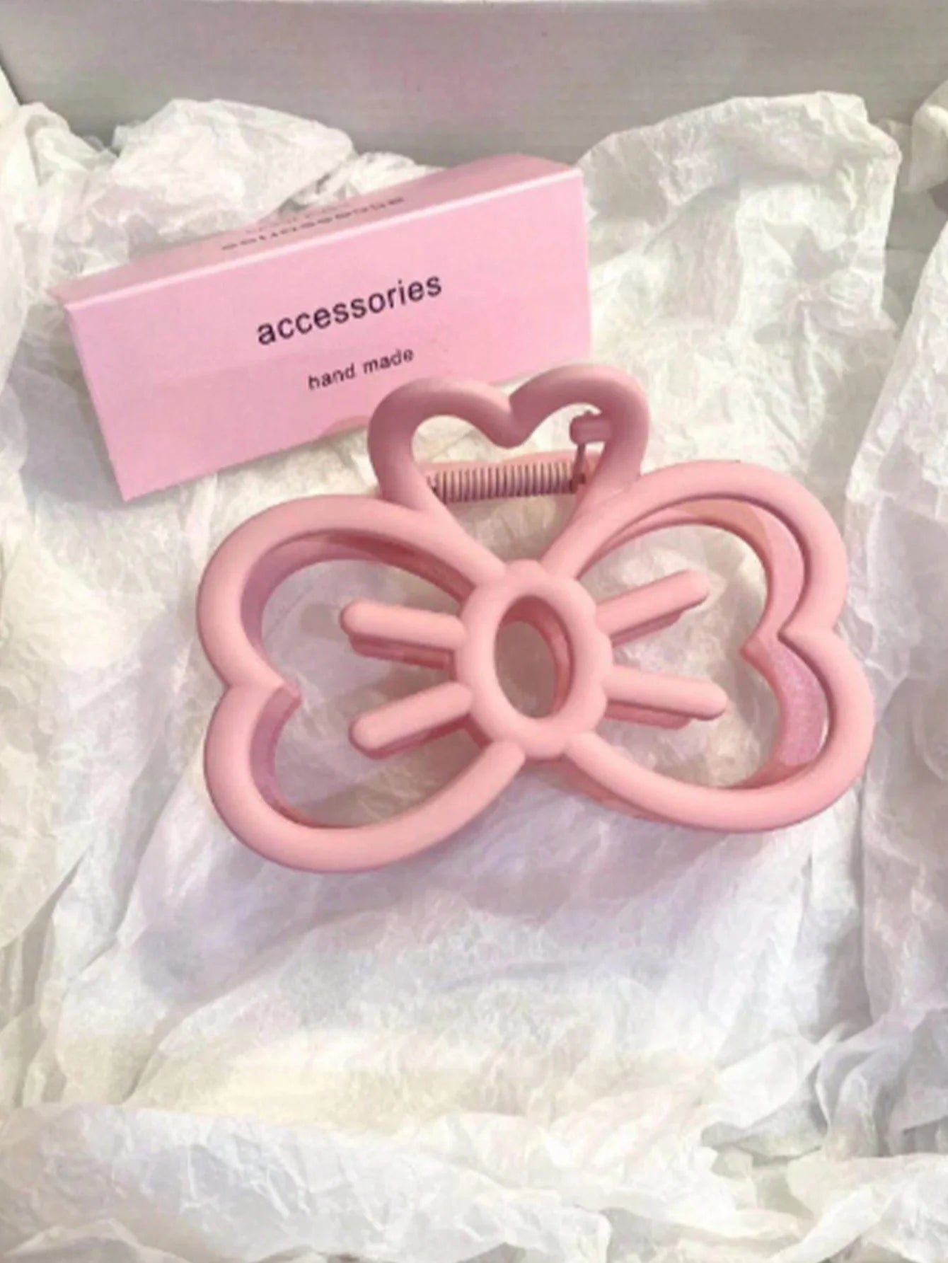 Candy Color Cat Bow Hair Clip | Stylish Hair Claw for Girls