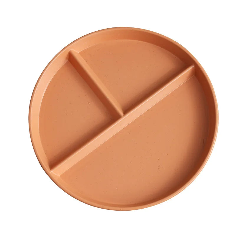 Divided Breakfast Plate | Healthy Diet Plastic Meal Plate