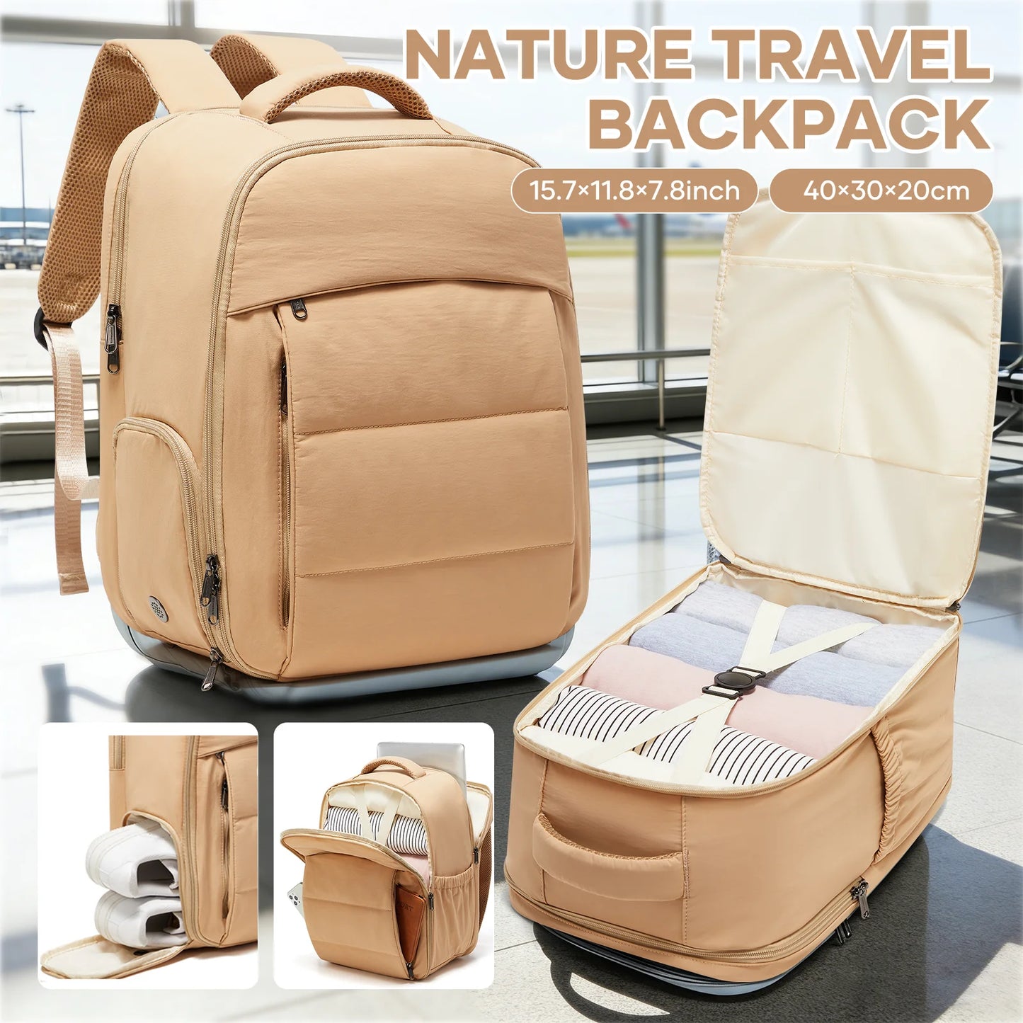 Versatile Laptop Backpack for Travel & School | Spacious & Stylish