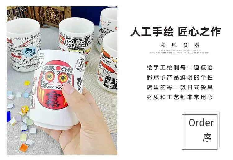 Japanese Style Ceramic Mugs | Perfect Tea, Wine, and Sake Cups