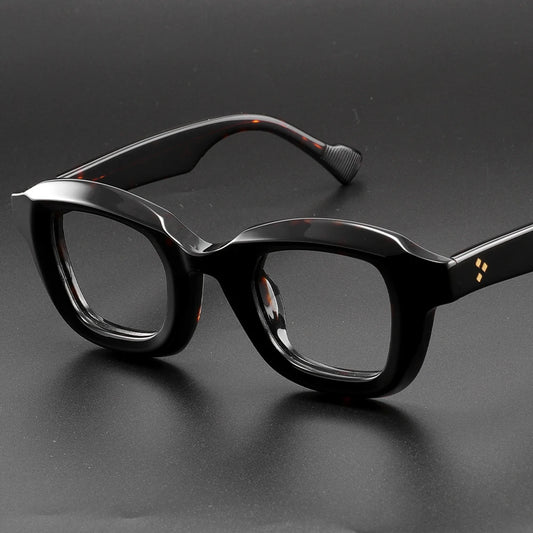 Vintage Luxury Acetate Glasses Frame | Stylish Eyewear for Everyone