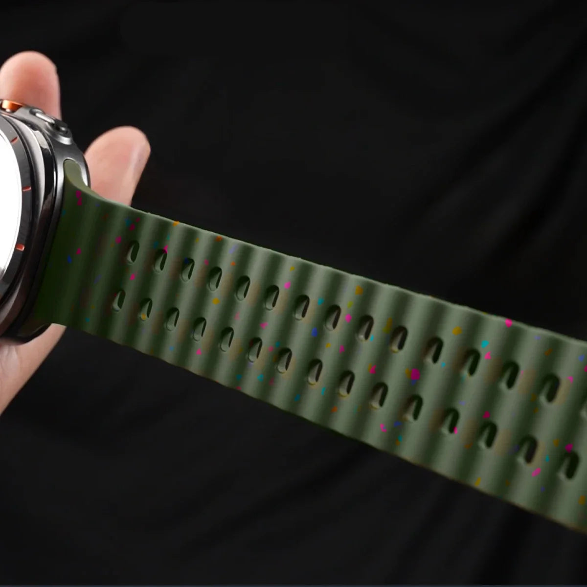 Luminous Ocean Strap for Smartwatch | Sport Silicone Band