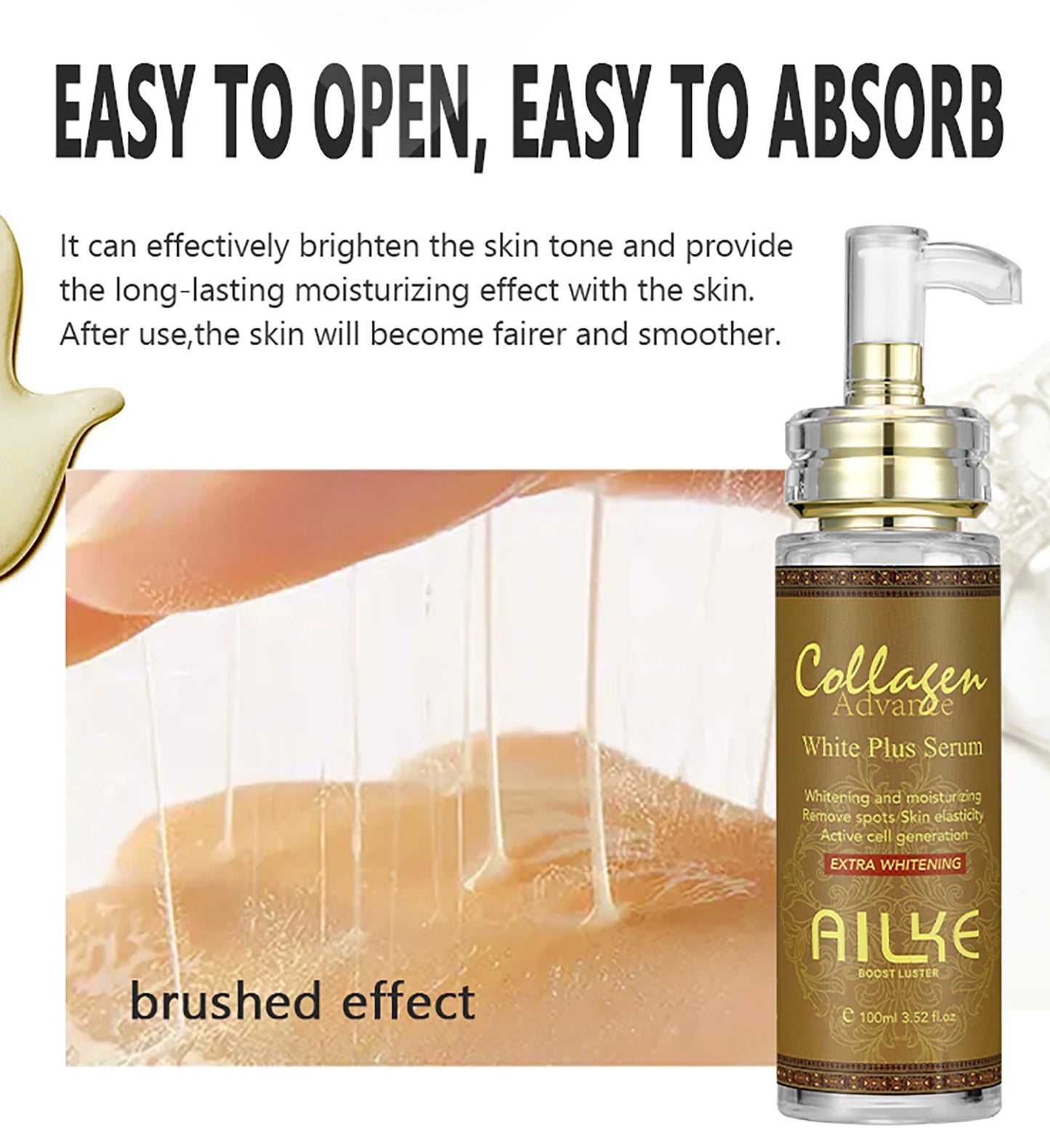 Collagen Whitening Essence for Radiant Skin | Moisturizing Serum