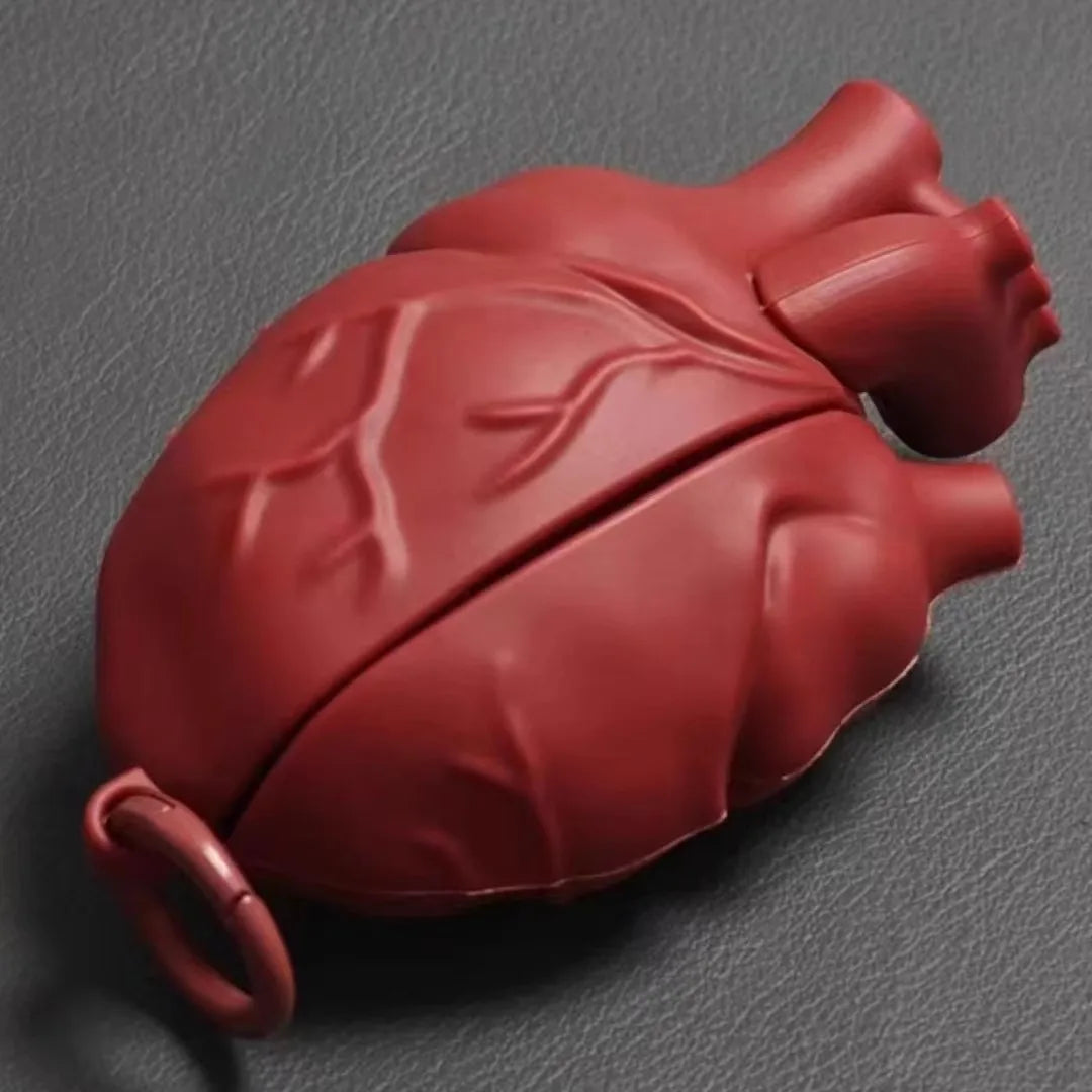 Fundas de Silicona con Corazones para Auriculares para Todos los Modelos de Airpods | Protección con Estilo