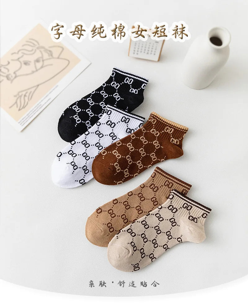 Trendy Thin Cotton Kids Boat Socks | Stylish Streetwear Essentials