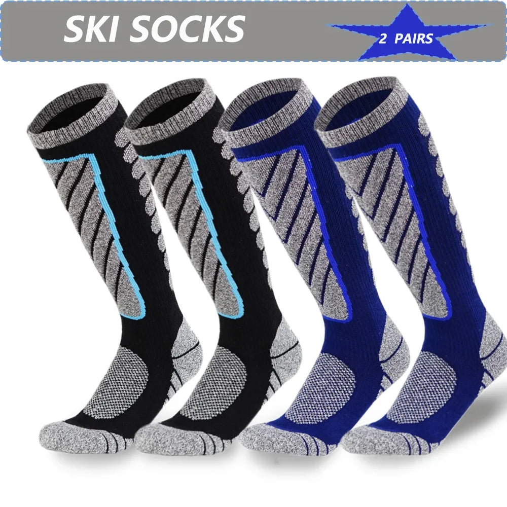 Unisex Compression Knee High Ski Socks | Essential Outdoor Gear