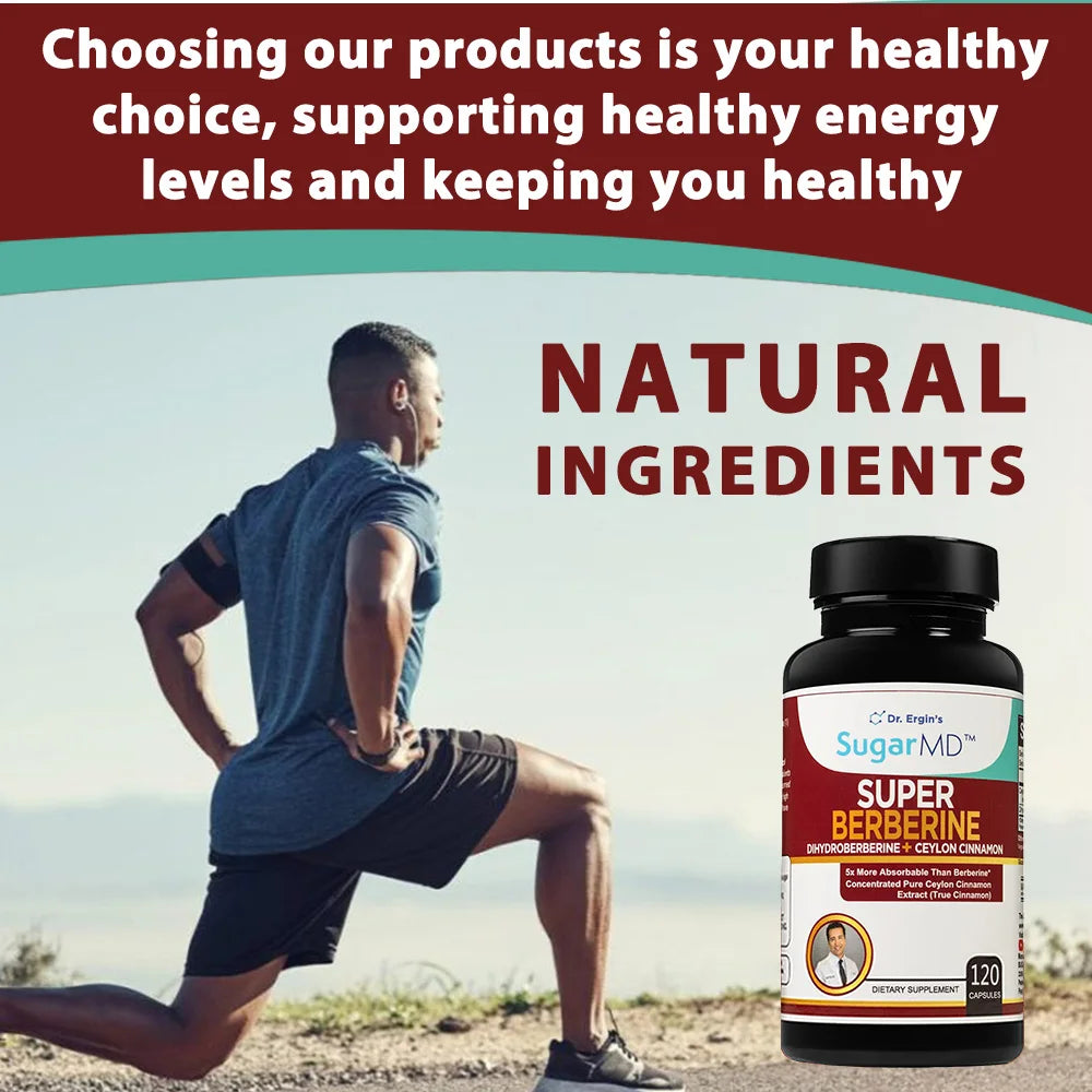 Berberine Supplement with Ceylon Cinnamon for Healthy Skin