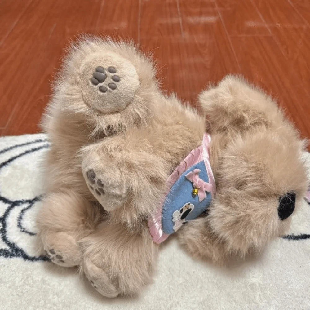 Cute Kawaii Puppy Plush Backpack | Soft Large Capacity Knapsack