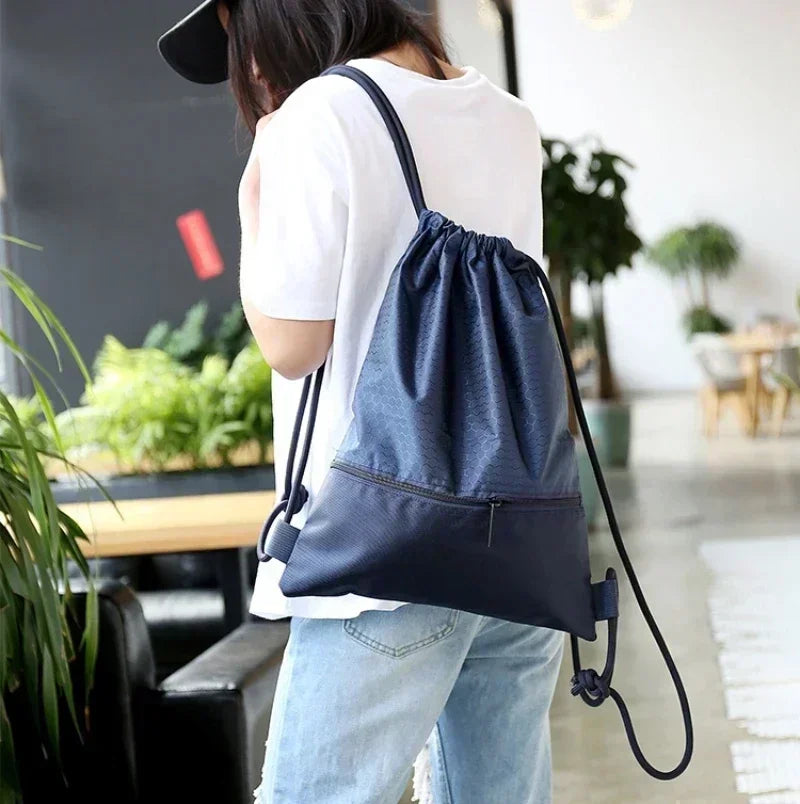 Lightweight Drawstring Fitness Backpack | Perfect for Sports and Travel