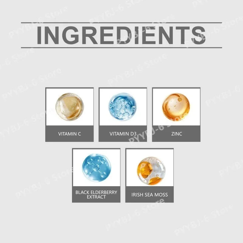 Elderberry Sea Moss Gummies | Daily Wellness Supplement for Adults