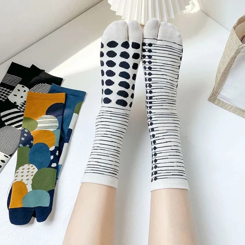 Women's Unique Two-Toe Socks for Flip-Flops | Stylish Comfort
