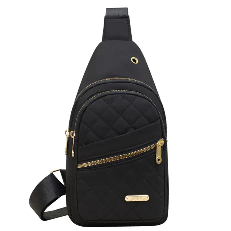 Waterproof Chest Bag for Women | Fashionable Anti-Theft Sling Backpack