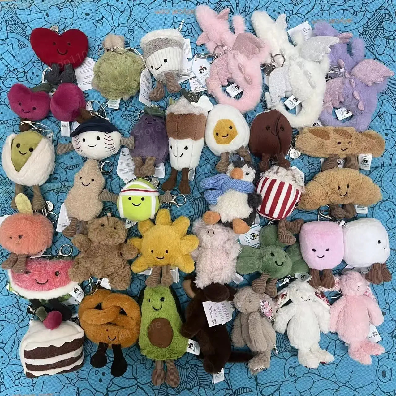 Cute Plush Toy Bag Charm | Adorable Kawaii Keychain