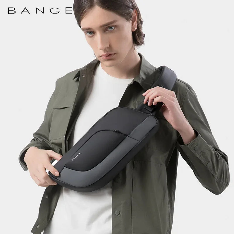 Men's Anti-theft Waterproof Crossbody Bag | Multifunctional Chest Pack
