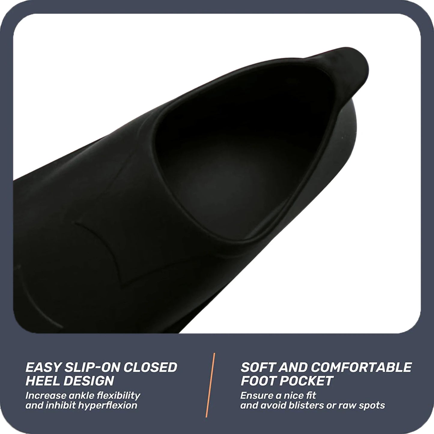 Multicoloured Short Silicone Snorkel Fins for Adults & Kids