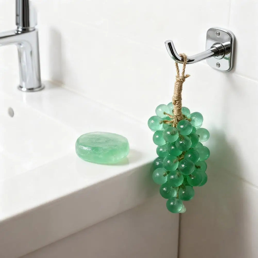 Crystal Clear Grape Shaped Soap Bar | Natural Fragrant Bathing