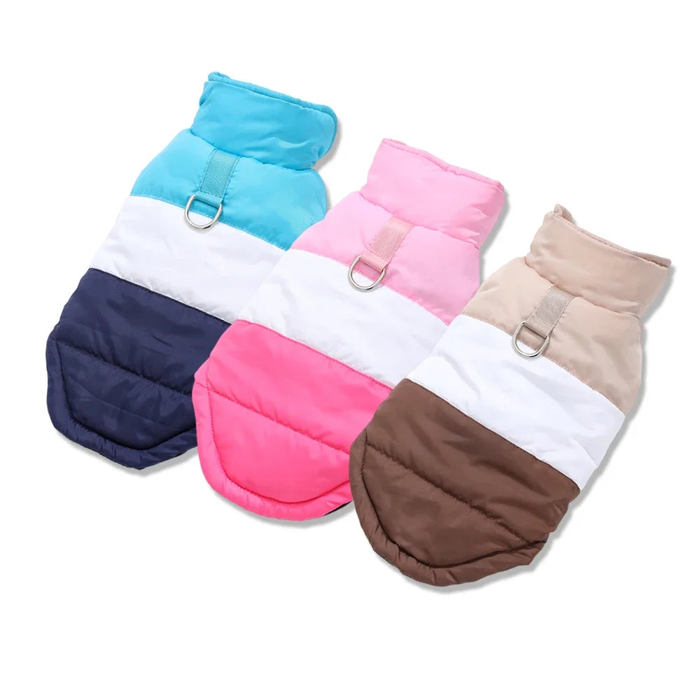 Cozy Winter Pet Jacket | Windproof Dog & Cat Coat for All Sizes