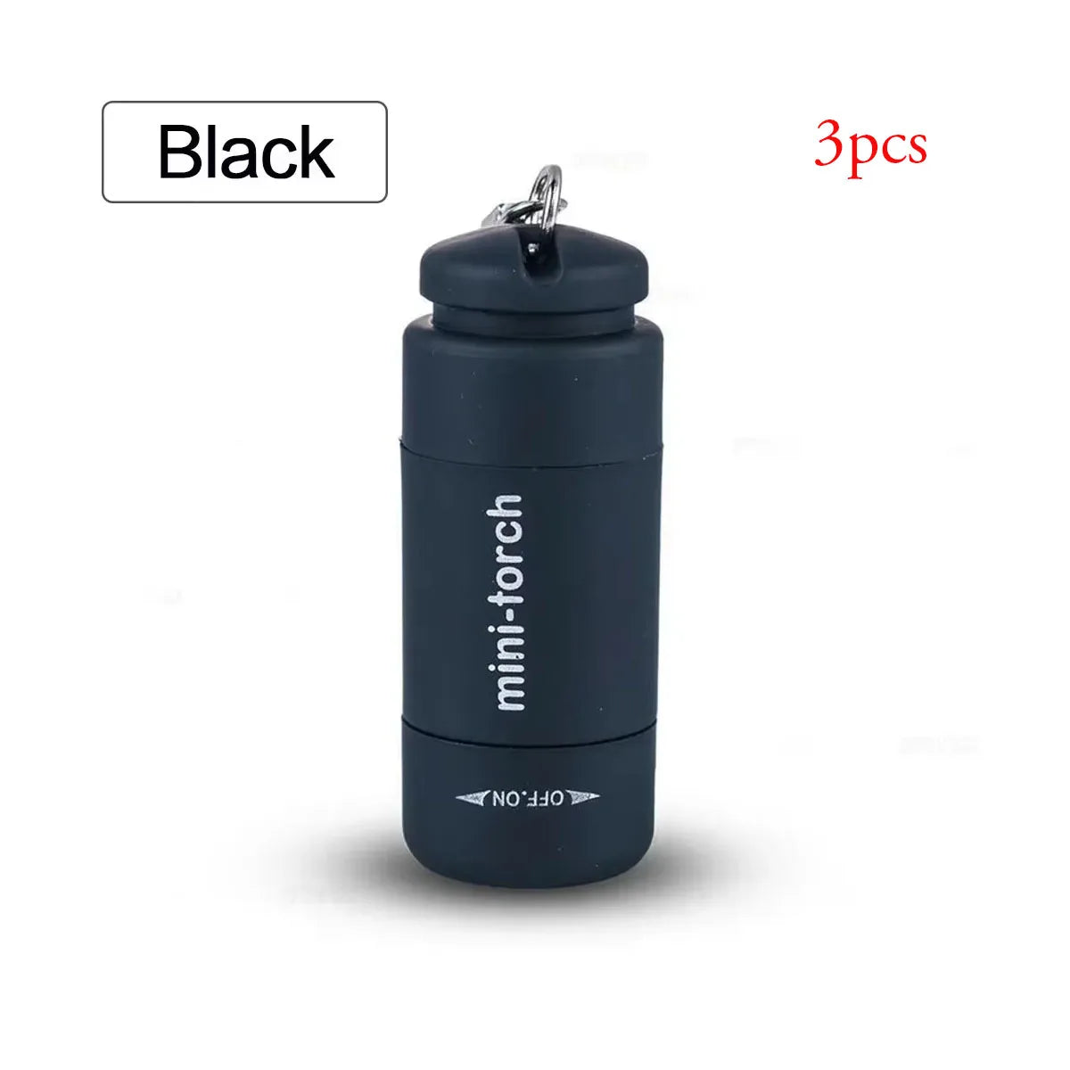 Waterproof Mini Keychain Flashlight | USB Rechargeable LED Light