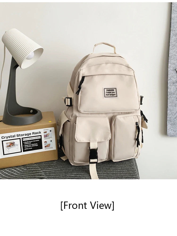 Universal Large-Capacity Nylon Computer Backpack | Stylish & Functional